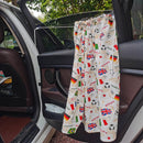 Car Sunshade Curtain Visor UV Protection Auto Styling Accessory (Football) Newly