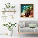 5D DIY Full Drill Diamond Painting Elephant Cross Stitch Embroidery Kit
