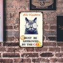 Metal Signs Cat Iron Painting Metal Home Wall Art Plaque Poster 20x30cm