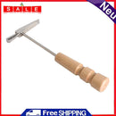 Kalimba Tuning Hammer Wooden Handle Metal Portable Thumb Piano Tuning Hammer