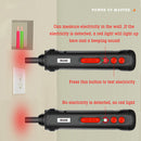 Manual Multifunctional Electric Screwdriver Big Torque with LED Light Repair Kit