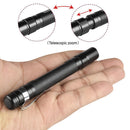 Mini Zoom LED Flashlight Torch CREE XPE Q5 Flash Pen Camping Lamp