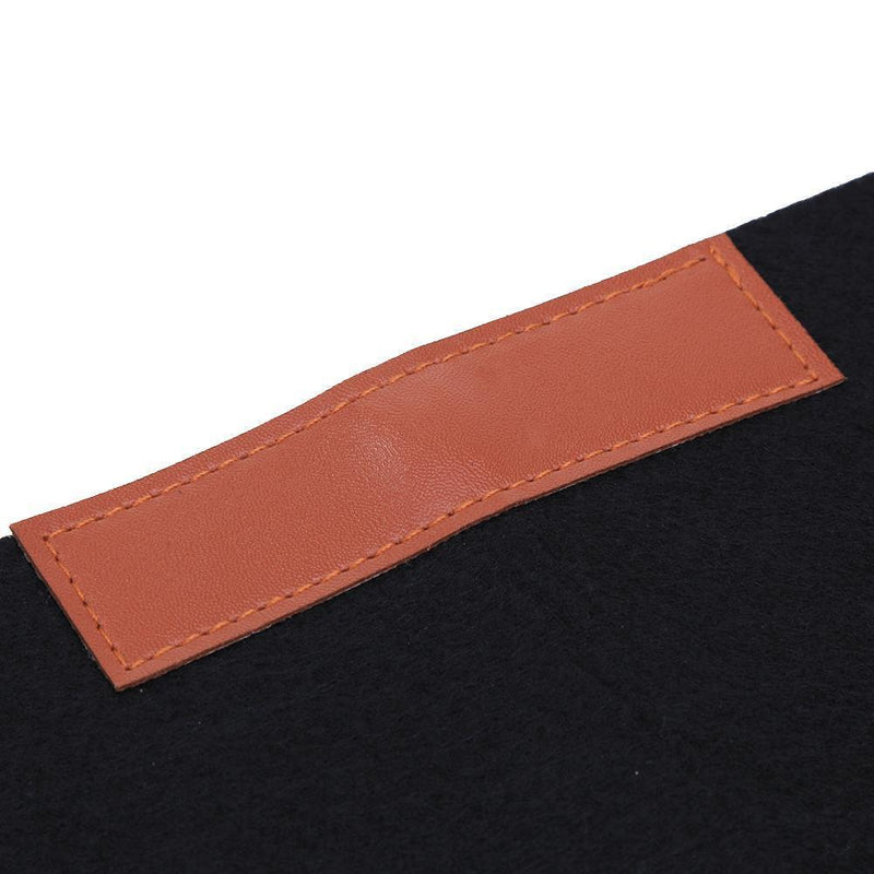 Office Computer Desk Table Keyboard Mouse Pad Felt Laptop Mat (Black)