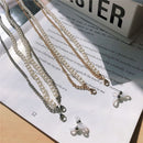 Acrylic Female Sunglasses Rope Neck Strap Cord Glasses Chain Glasses Lanyard