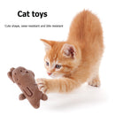 Plush Dog Toys Animal Cats Chew Bite Pet Sound Interactive Toys (Squirrel) Newly