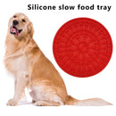 #A Silicone Dog Feeding Lick Mat Cat Feeder Licking Pad Slow Feeder Bowls for Pe