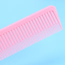 Fine-Tooth Metal Pin Tail Comb Plastic Hair Styling Hairdressing Dyeing Bru