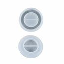 Tray Cake Mold Handmade Silicone Mold Oval Shape Candlestick Mold Candle Holder
