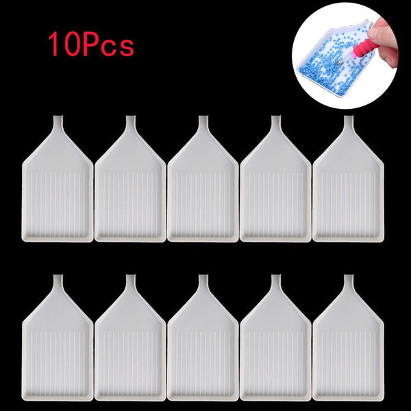 Embroidery Square 5D Acrylic Plastic Point Drill Tray Plate Diamond Painting
