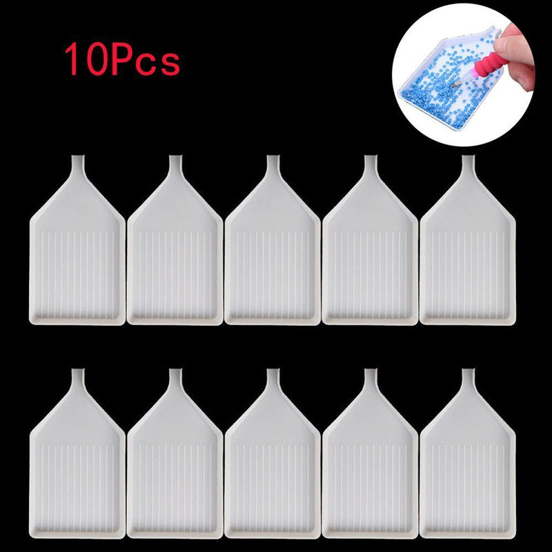 Embroidery Square 5D Acrylic Plastic Point Drill Tray Plate Diamond Painting