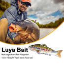 12cm 16.8g Multi-joint Bionic Fishing Lures Hook Artificial 4 Segments Hard