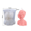 Wax Statue Silicone Candle Mold DIY Aromatherapy Plaster Home Decor (A) Newly