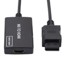 Portable for Wii to HDMI-Compatible Converter with 3.5mm Audio Jack Adapter