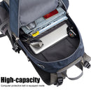 40L Waterproof Travel Cycling Camping Backpack with Rain Cover (Royal Blue)