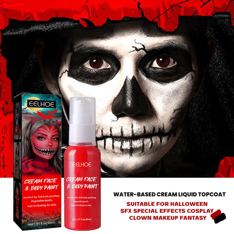 30ml Body Paint Stain-proof Oil Paint Face Decoration for Fancy Dances Carnivals