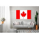 Fabric Canada Flag Canadian National Banner Single-sided Printing Maple Leaf