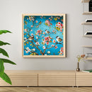 5D Full Round Drill Diamond Painting Flower Bird Mosaic Picture DIY Rhinestones