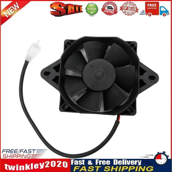 Radiator Thermo Electric Cooling Fan for 150cc 250cc Quad Dirt Bike ATV  Newly