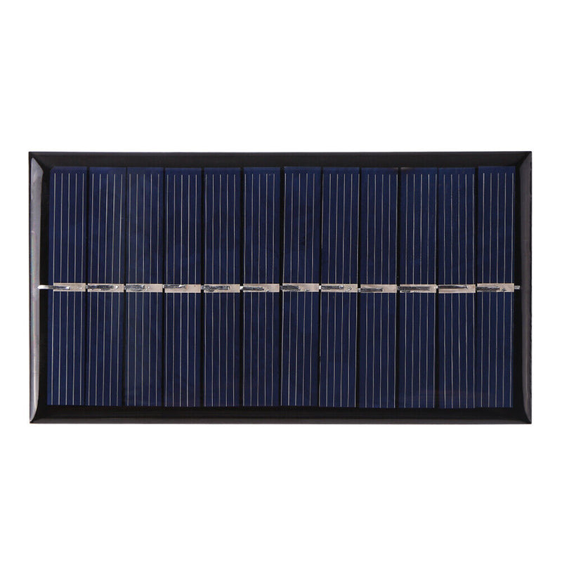 1W 6V Portable Solar Panel Mini DIY Solar System for Phone Power Bank Fan C