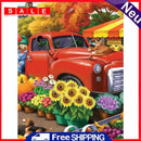 5D Diamond Painting Red Car Full Round Rhinestone DIY Wall Home Decoration Gift