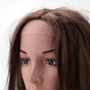 Silicone Transparent Wig Hair Band Grip Anti-Slip Elastic Headband (Coffee)
