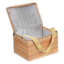 Bags Woven Insulated Rattan Bag Lid and Handle Wicker Picnic Basket Waterproof