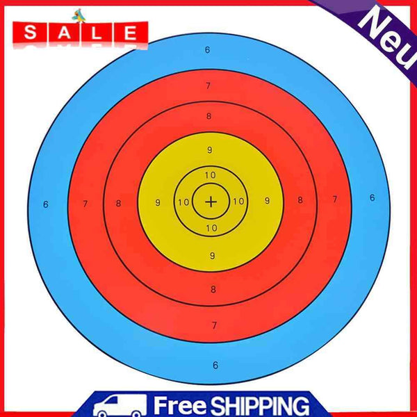 10pcs Archery Target Paper 400x400mm Equipment Darts Target Training Paper for B