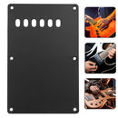 Guitar Tremolo Spring Backplate Cover for ST SQ Electric Guitar(Black) Newly