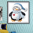 Diamond Painting Penguin Full Round Drill Picture of Rhinestone DIY Drawing