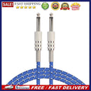 6.35mm Male to Male Audio Cable Mono Channel for Electric Guitar(1.8m)