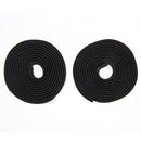 Cycling Cork Handlebar Tape Black + 2 Bar Plug Carbon fiber grey Newly