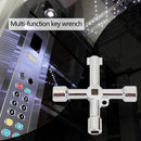 Universal Triangle Square Key Wrench Plumber Keys for Gas Electric Meter Newly