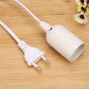 E27 Lamp Bases with Switch Wire for Pendant Bulb Hang Light (Lamp Holder-C)
