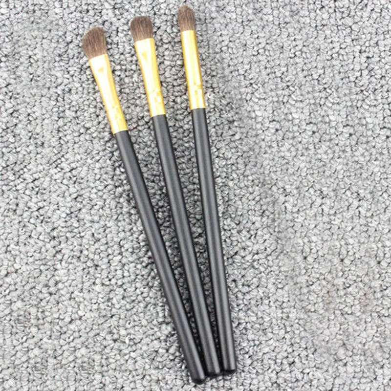 3pcs Professional Portable Eye Shadow Brush Makeup Brush Set Beauty Tools
