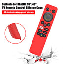 Silicone Remote Control Protective Case for REALME 32/43 in TV (Red)