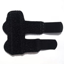 Finger Brace Support Hand Splint Fix Protector for Arthritis Joint (Black)
