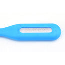 LED USB Lamp Portable Laptop Book Reading Desk Night Light (Light Blue)