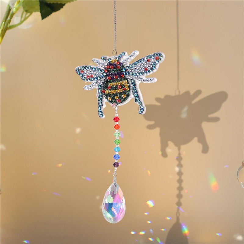 Diamond Painting Wind Chime DIY Crystal Dream Light Catcher Pendant (AA900)