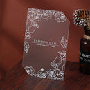 Manicure Practice Tools UV Gel Polish DIY Salon Rectangle Board for Nails Tips