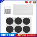 6pcs Glue-Free Round Bike Inner Tire Repair Patch w/ Tire Polishing Pad Set