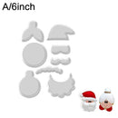 Christmas Santa Claus Coffee Milk Cake Cupcake Stencil Template M QbLS 7T_