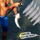 10pcs 8.9cm 12g Artificial Fishing Lure Transparent Embryo Body Hard Baits Set