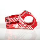 ENLEE 31.8mm Mountain Bicycle Stem Handlebar MTB Short Hollow Stem (Red) Newly