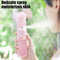 Mist Facial Sprayer Fan USB Rechargeable Handheld Portable Folding Mini Cooler