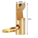 Brass Screwdriver Beer Bottle Opener Key Chain Pendant Portable EDC Gadget Newly