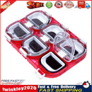 Magnetic Fishing Hook Storage Tackle Box Fishhook Accessories Tools Case Newly