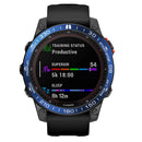 Stainless Steel Bezel Case Cover Bumper Ring (For Garmin Fenix 7X Blue) Newly