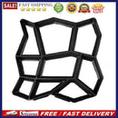 Garden Floor Walk Pavement Mold DIY Manually Paving Cement Stone Road Path Ma