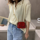 Women Lady PU Leather Mini Shoulder Bags Flap Chain Crossbody Messenger Bags