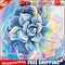 Succulent Plants 5D DIY Diamond Painting Kit Full Round Drill Wall Pictures